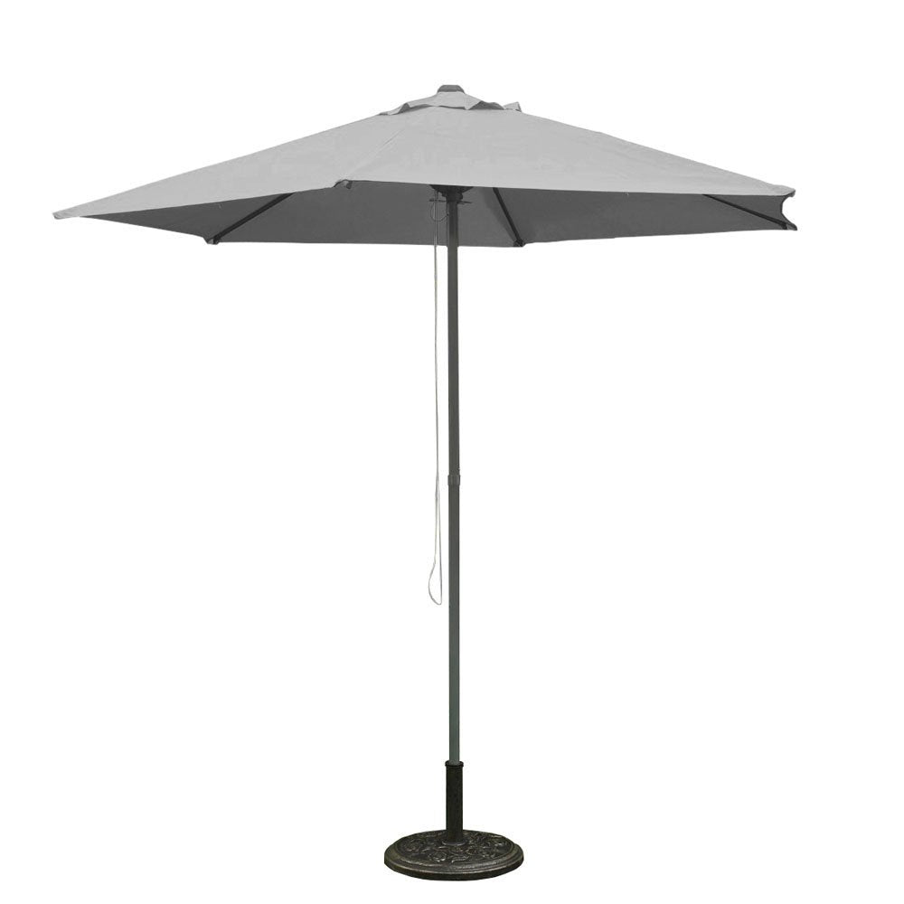 Parasol Aluminium 2.5m Grey