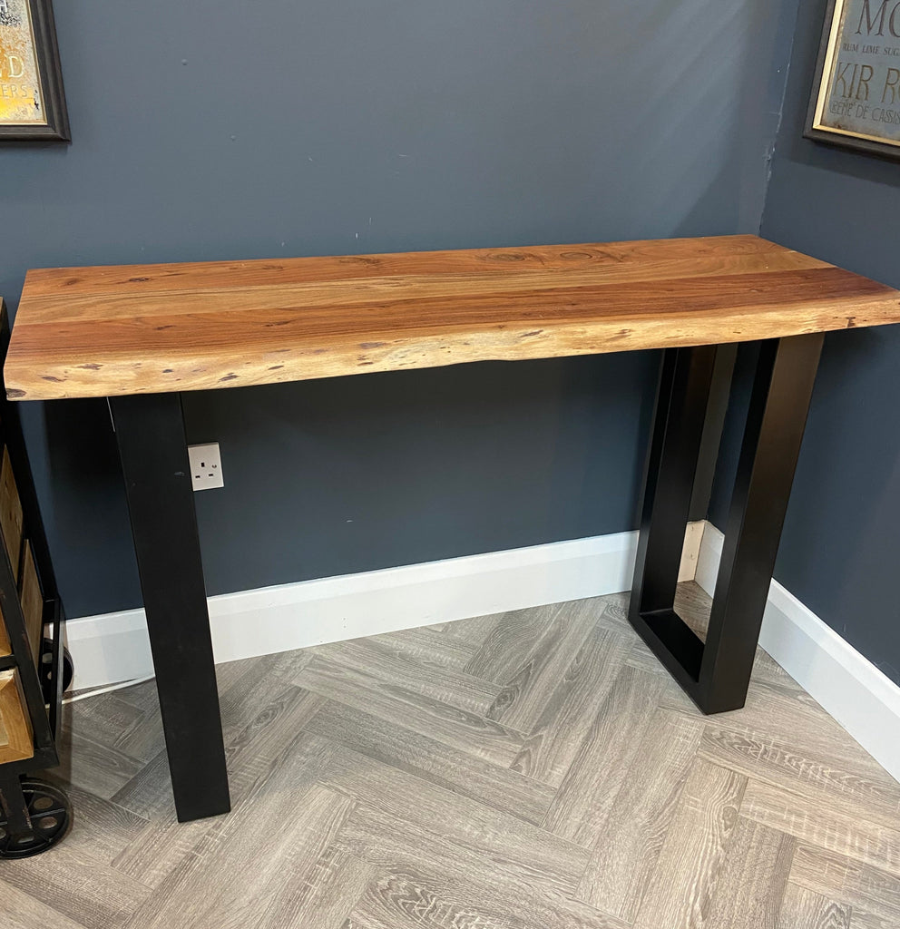 Treviso Live Edge Console Table